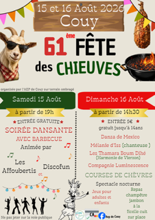 61ème fête des chieuves Couy
