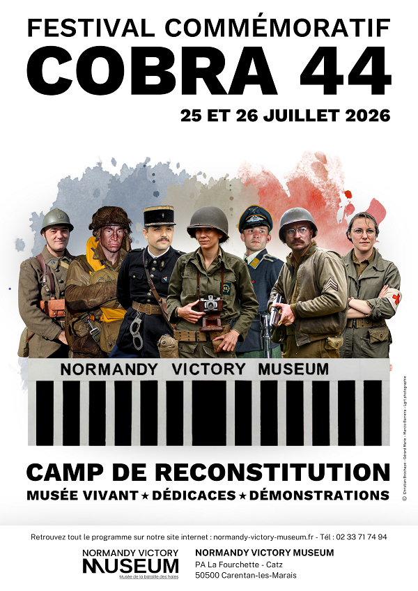 6e festival commémoratif Cobra 44 Carentan-les-Marais
