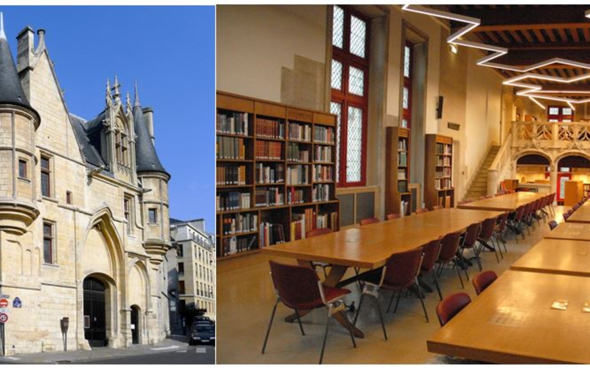 A la découverte d'une bibliothèque d'art dans un monument historique Bibliothèque Forney Paris