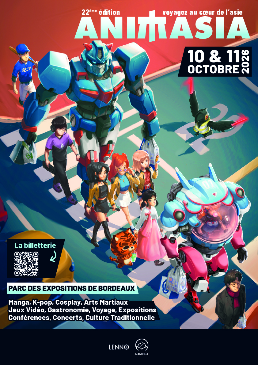 FESTIVAL ANIMASIA 2026 Parc des expositions de Bordeaux BORDEAUX