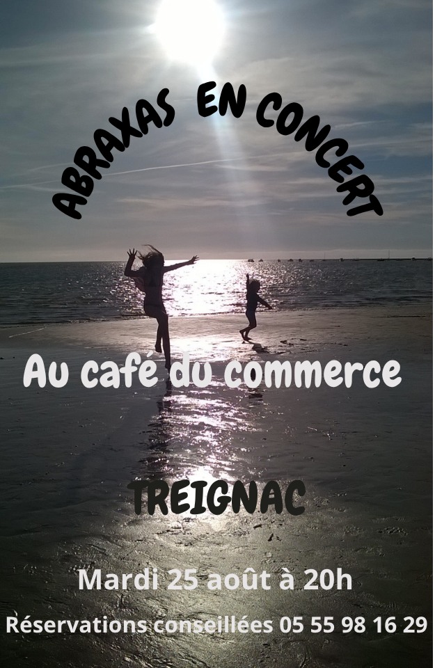 Abraxas en concert au Café du Commerce Treignac