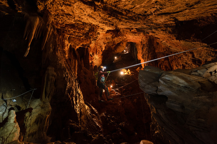 Accro Grottre de Cabrespine, Gouffre Géant de Cabrespine, Cabrespine