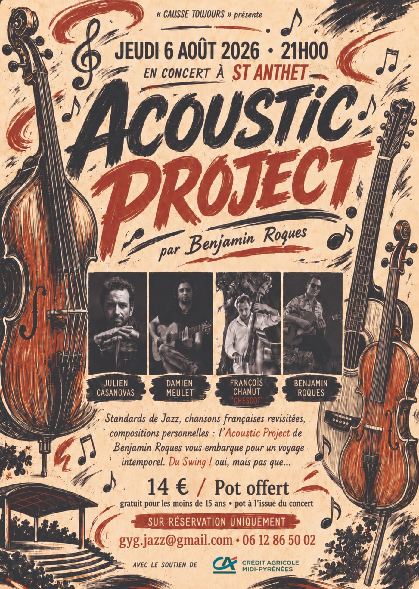 Acoustic Project par Benjamin Roques Castelnau-Montratier