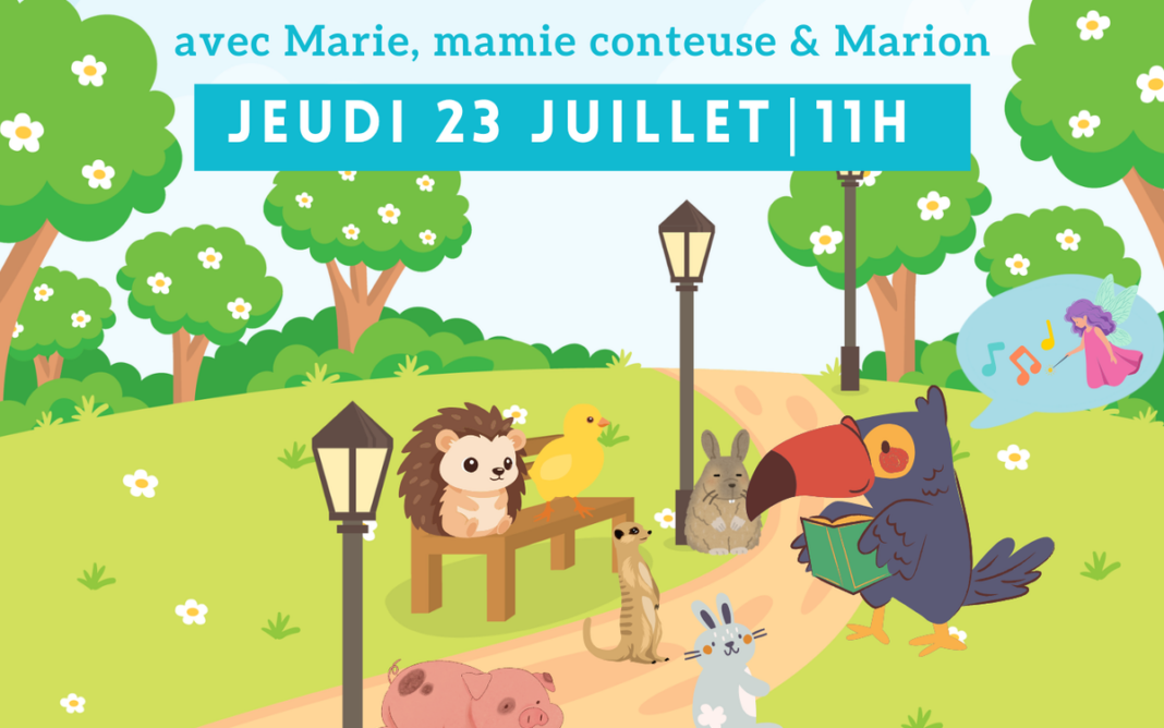 Activité | Balade contée dans le parc Martin Luther King Centre Paris Anim’ Mado Robin Paris