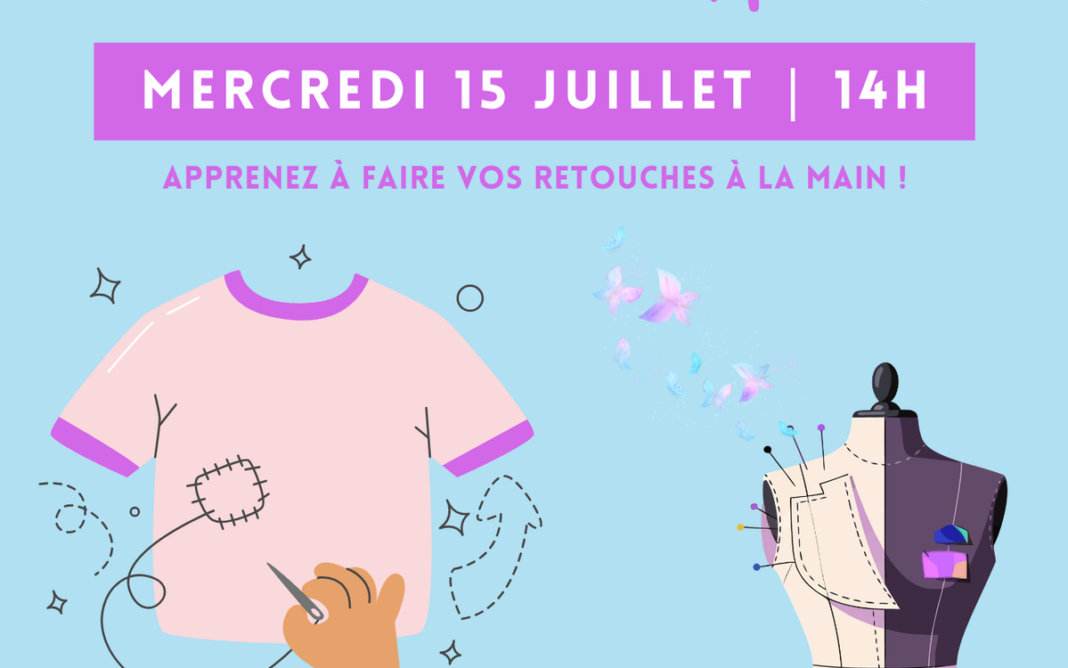 Activité | Retouche de vêtements Centre Paris Anim’ Mado Robin Paris