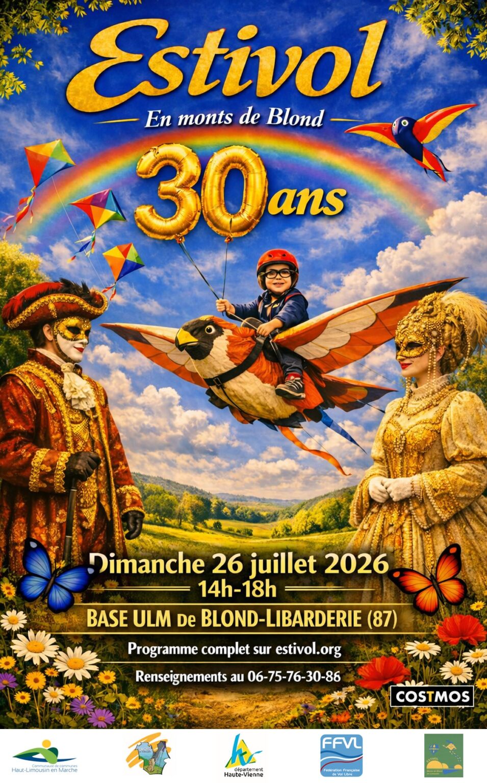 30ème festival ESTIVOL en Monts de BLOND lieu-dit Libarderie