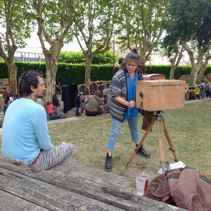 Afghan box camera, Pavillon Blanc Henri Molina, Colomiers