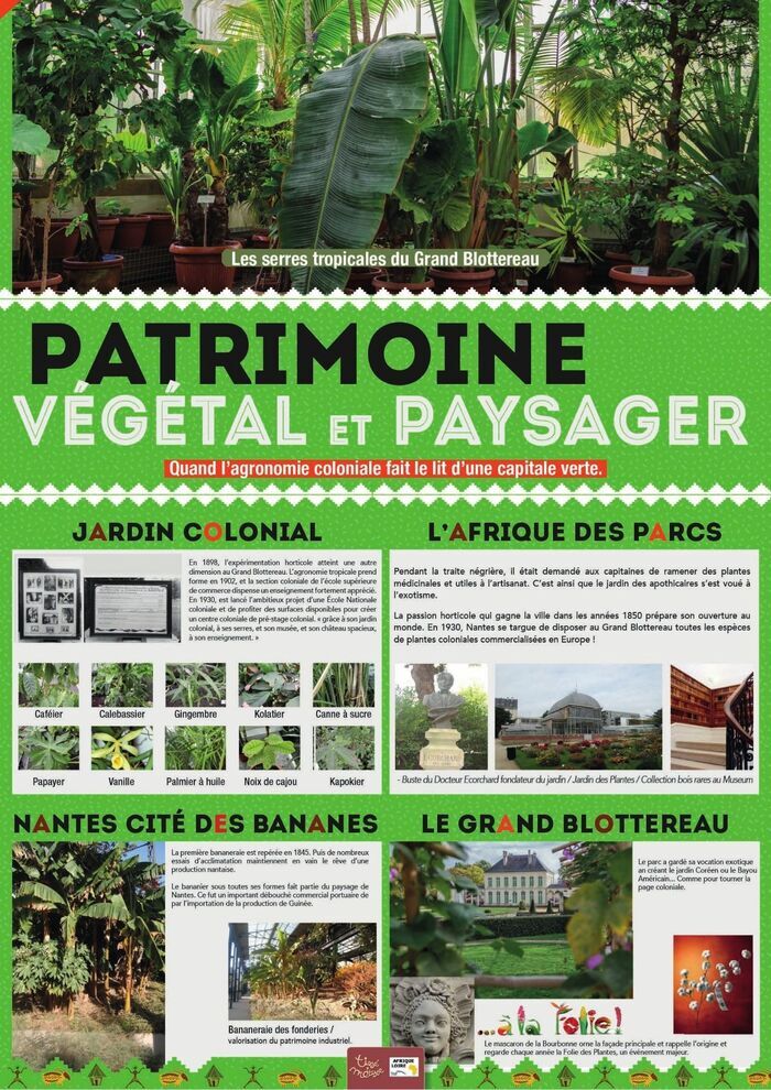 Afrikanité des Jardins Nantais Jardin des fonderies Nantes