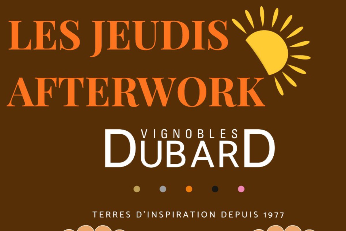 Afterwork aux Vignobles Dubard 642 Route de Calon Saint-Méard-de-Gurçon 2026-08-20