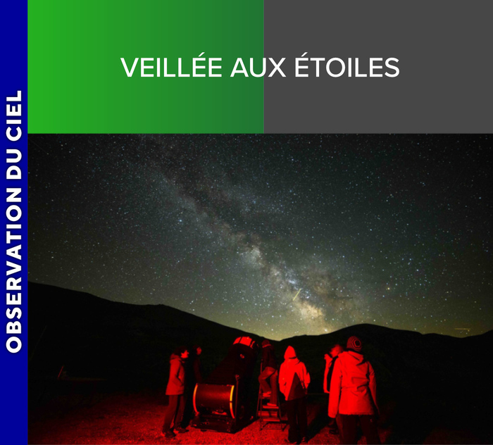 ALPES AZUR MERCANTOUR – Veillée aux étoiles, Front de pistes, 04400 Pra Loup 1600, Uvernet-Fours