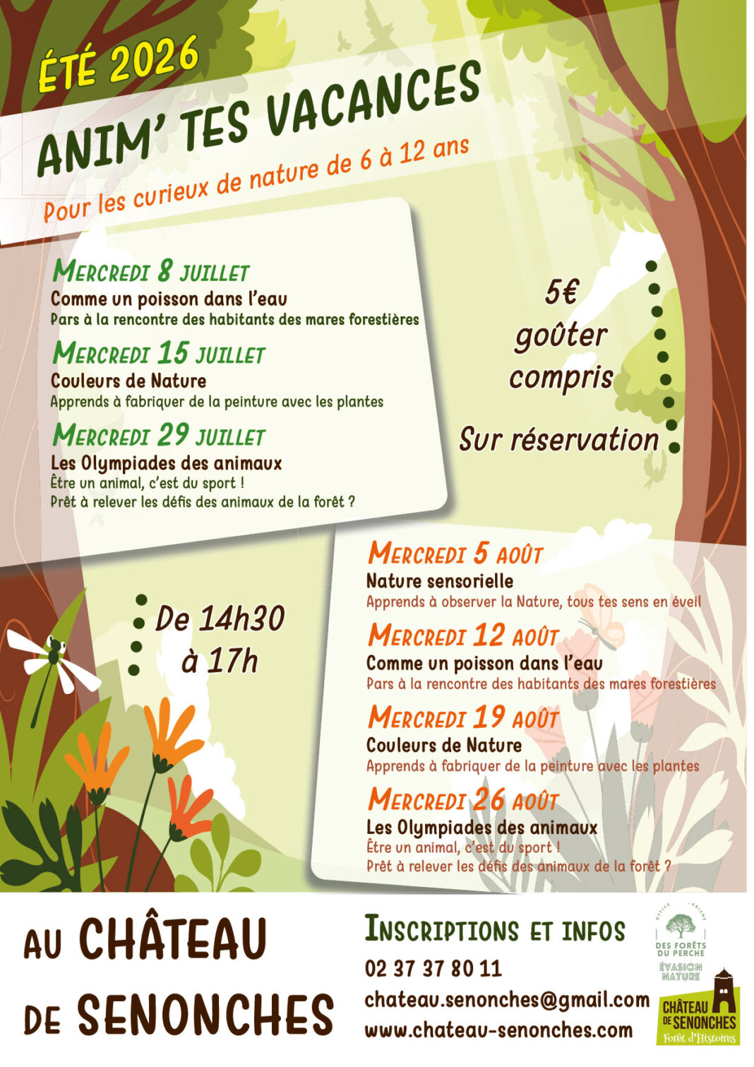 Anim’ tes Vacances d’été Senonches