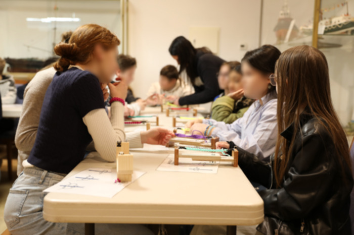 Animation jeune public : atelier « matelotage », Musée maritime, fluvial et portuaire, Rouen