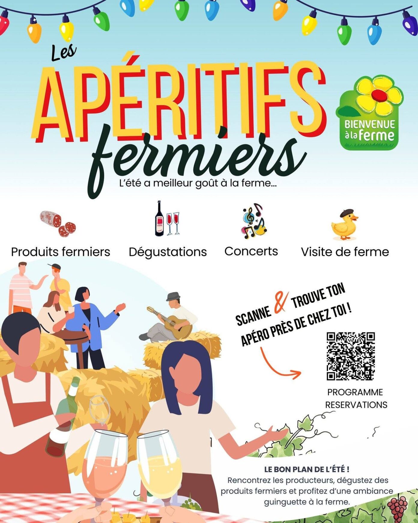 Apéritif fermier Domaine de Pribat Bénesse-lès-Dax