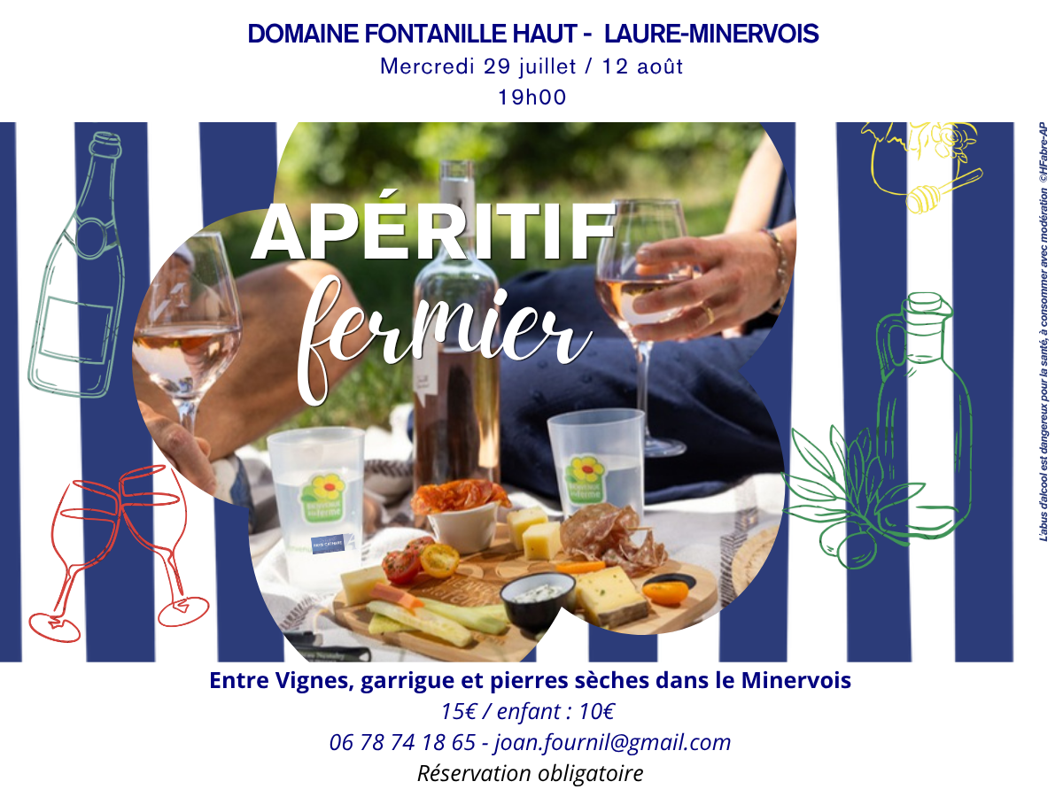 APÉRITIF FERMIER ENTRE VIGNES
