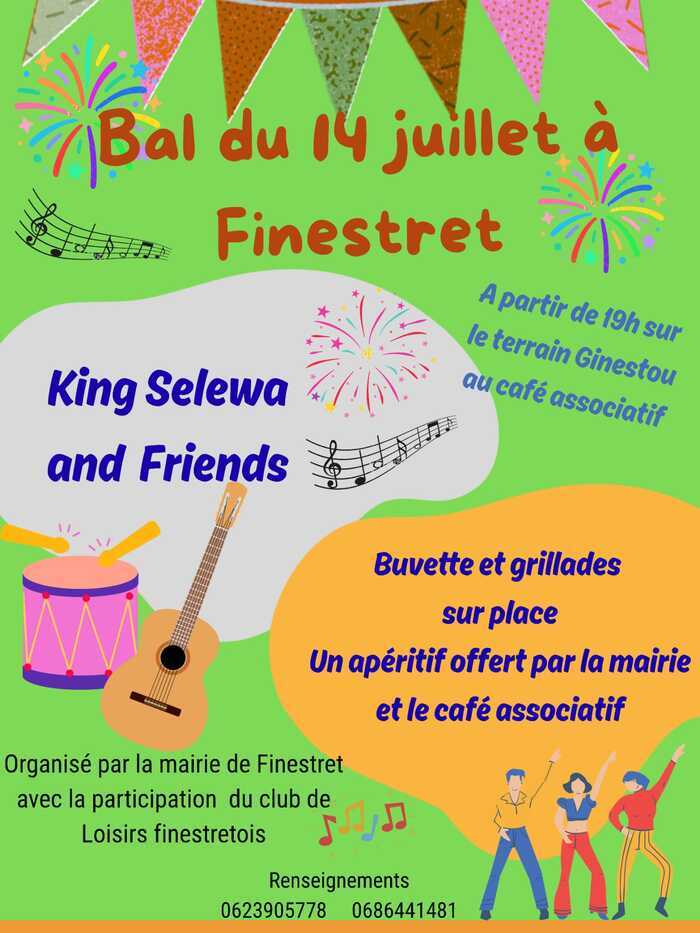 apéro concert 14 juillet 2026 parc du Ginestou Finestret Finestret