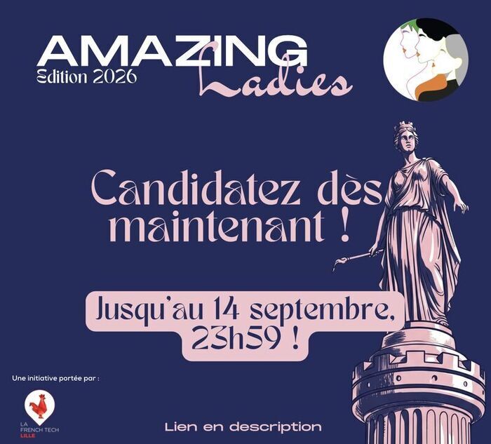 Appel à candidatures Amazing Ladies 2026, ,
