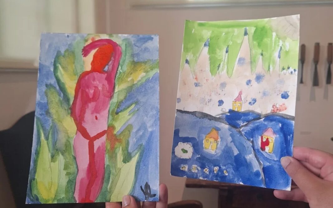 Aquarelle au jardin en famille Musée Zadkine PARIS
