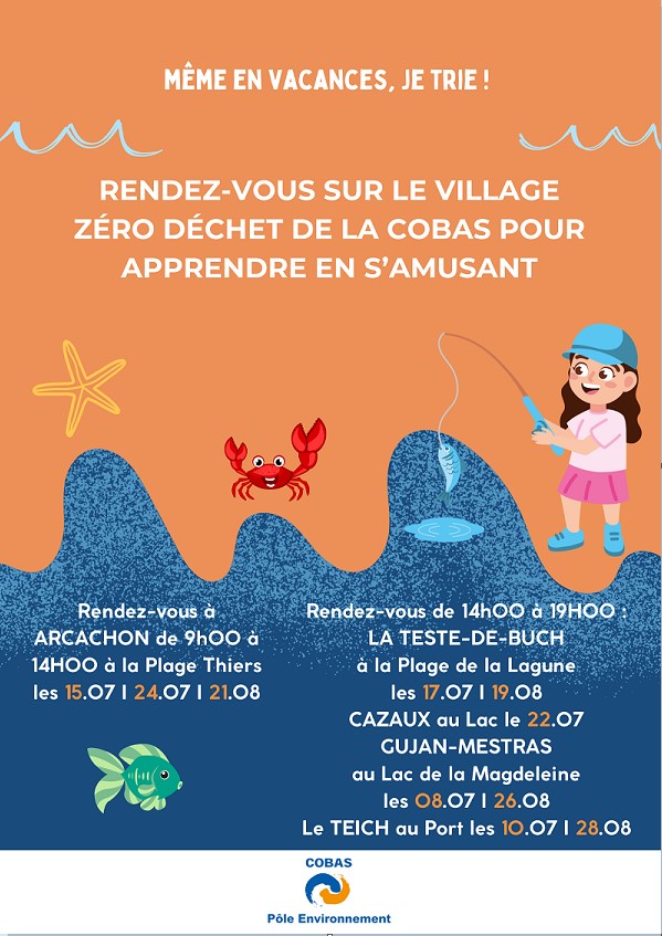 Arcachon Même en vacances je tri ! Arcachon