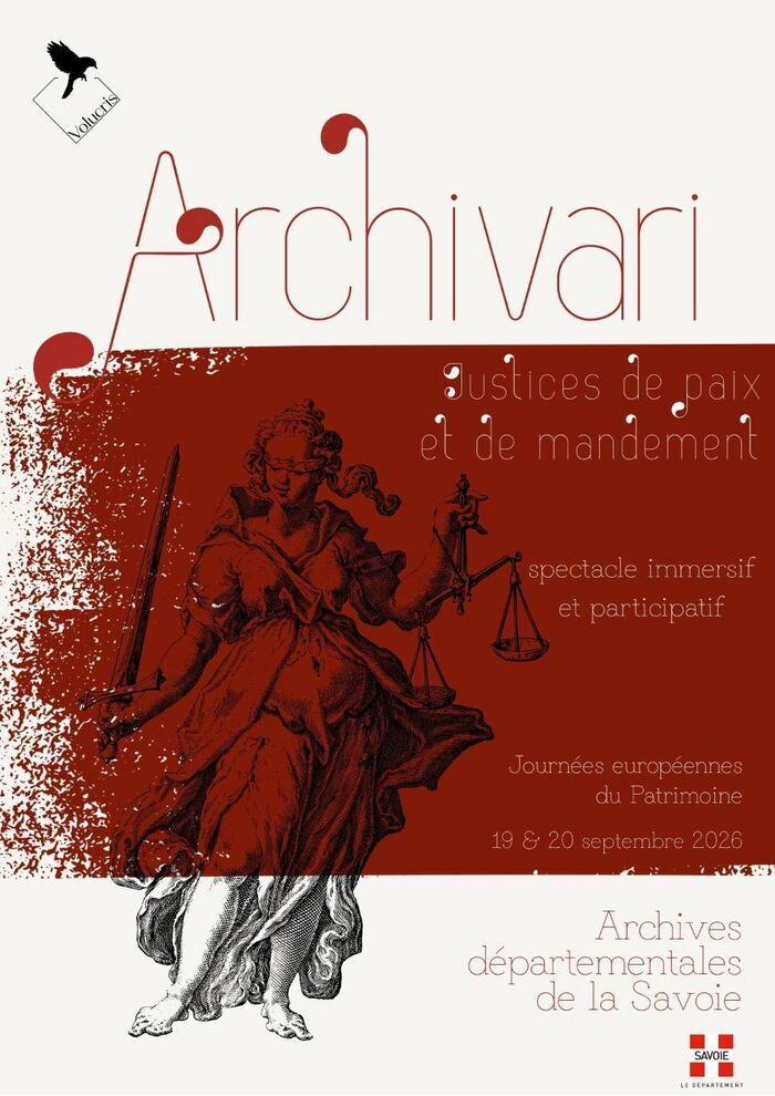 « Archivari » des archives contées par la compagnie Volucris, Archives départementales de la Savoie, Chambéry