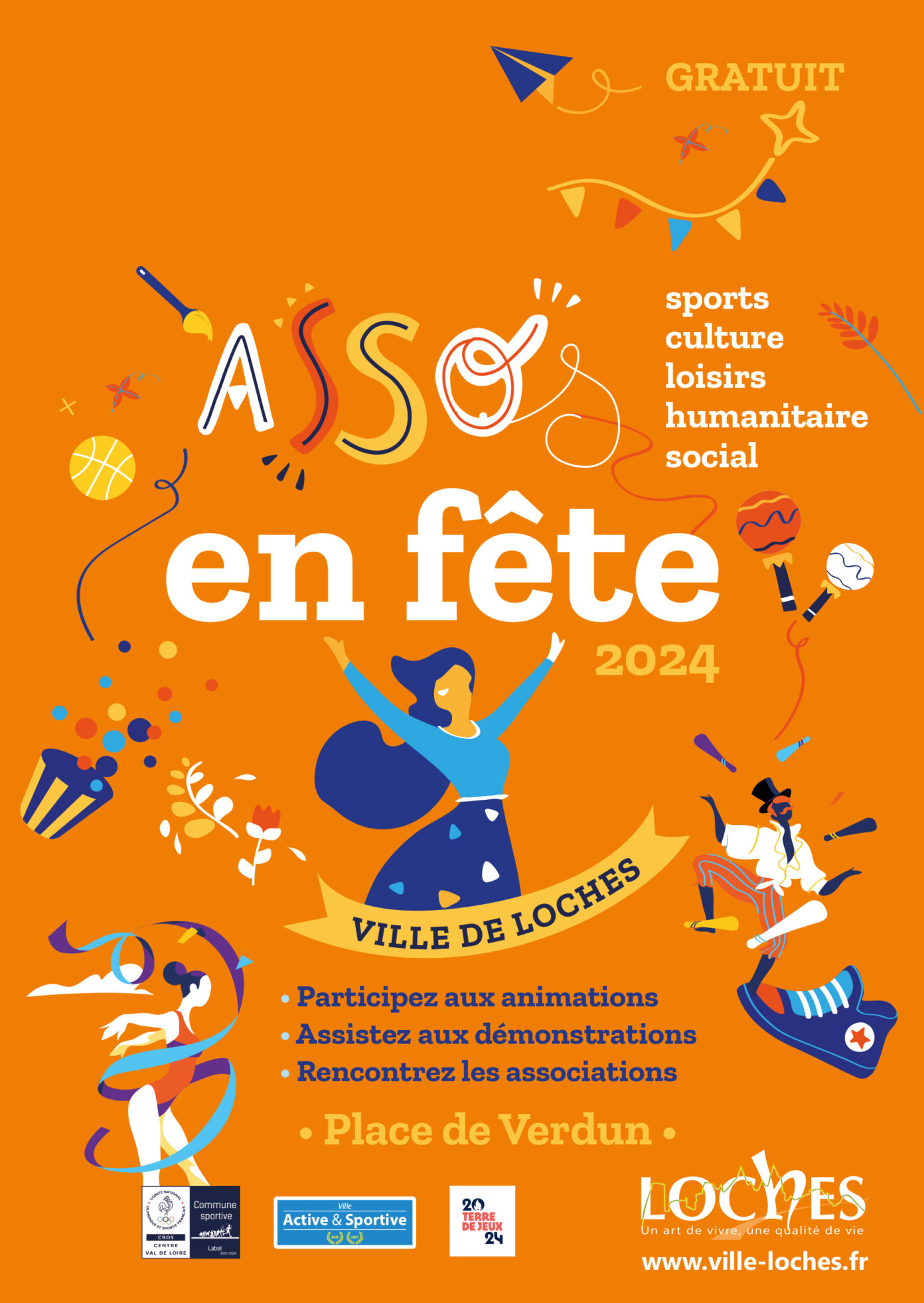 Asso&rsquo;s en fête  Loches