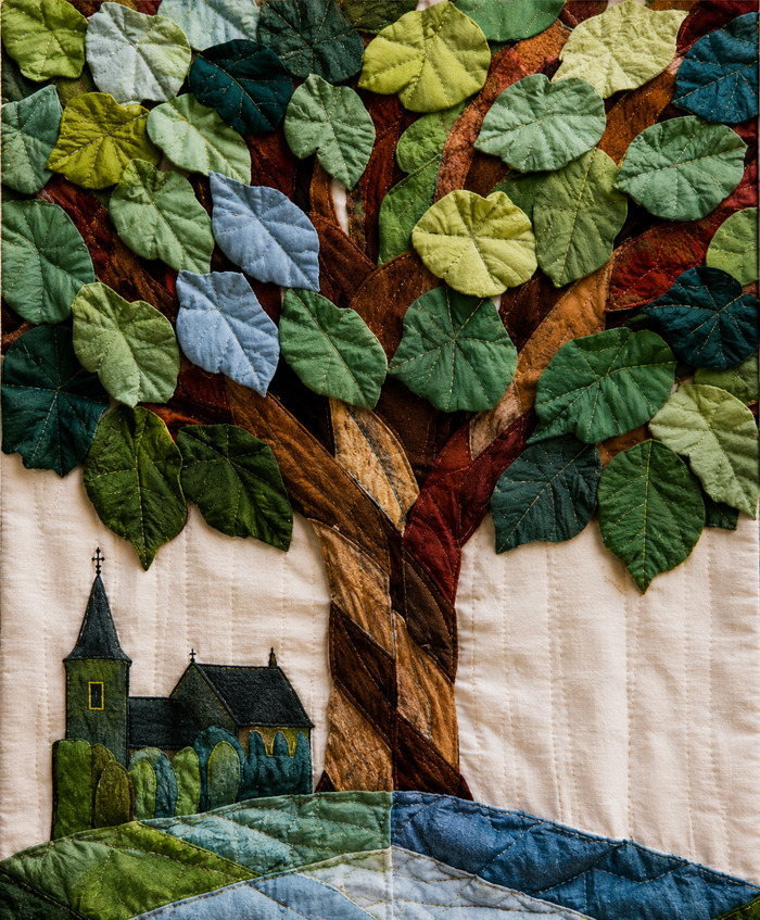 Atelier : animation « Patchwork du  patrimoine », Place publique du village, La Chapelle-Longueville