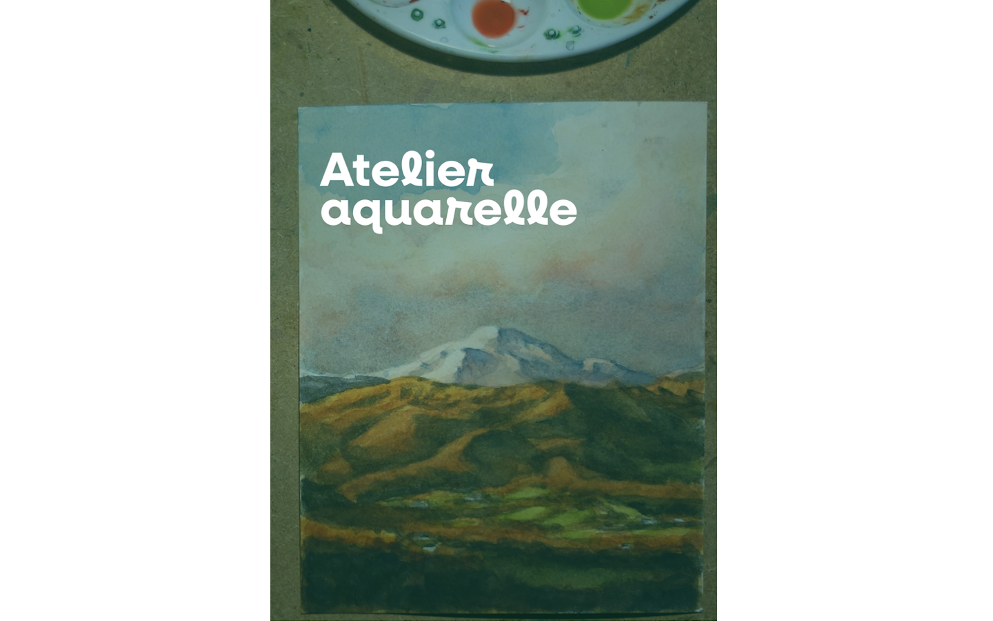 Atelier aquarelle Chalets d'Iraty Larrau 2026-12-21
