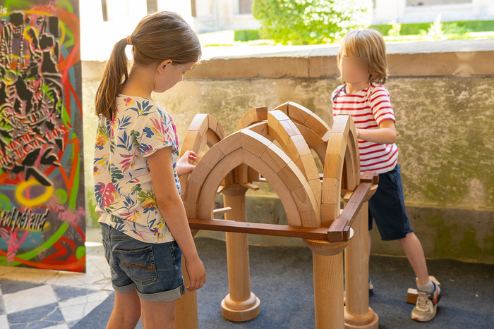 Atelier bâtisseurs à Laon Cathédrale Notre-Dame de Laon Laon
