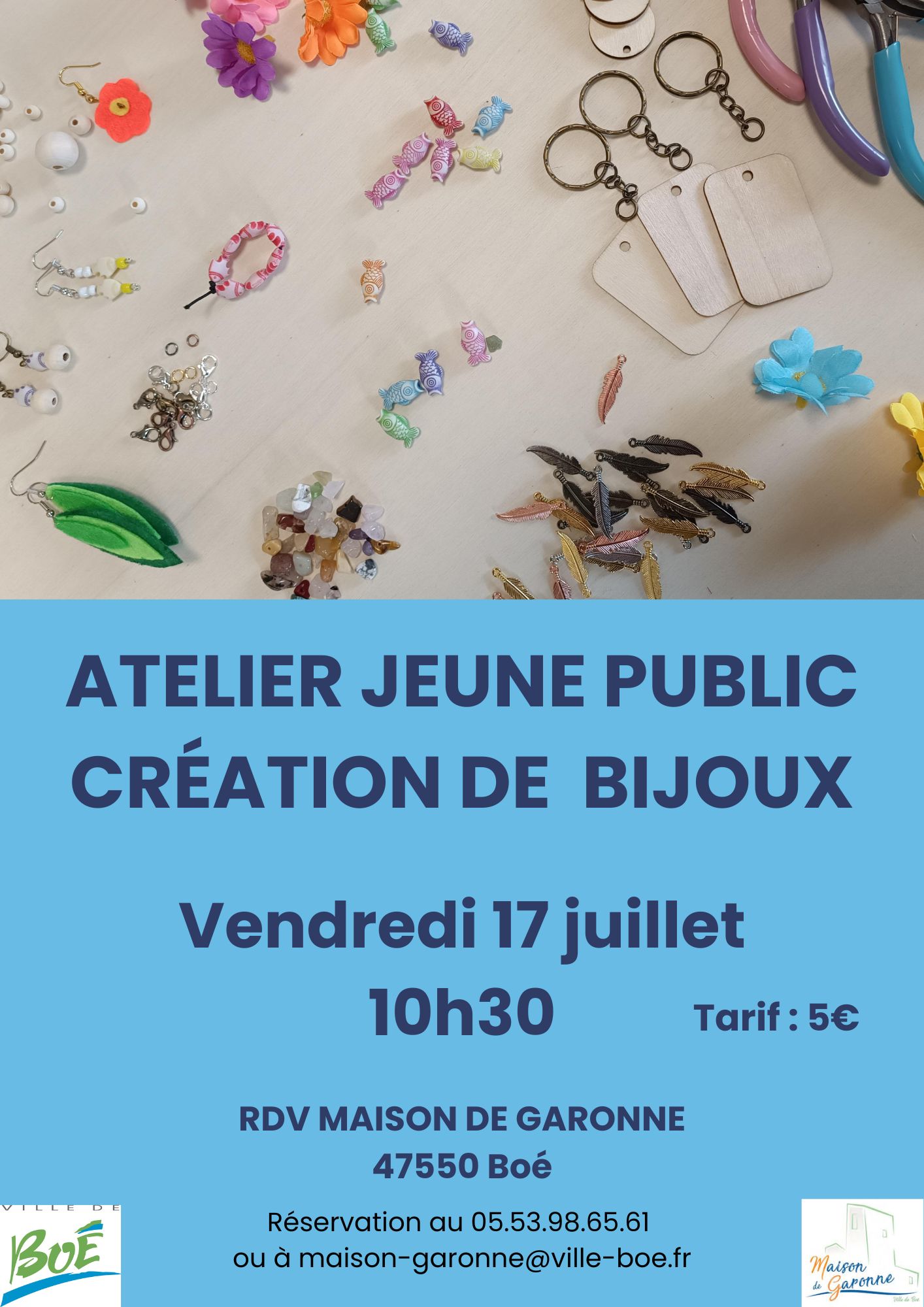 Atelier bijoux nature 11 Rue de Lacassagne Boé 2026-07-17