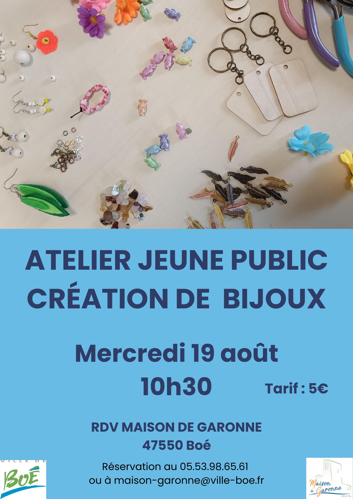 Atelier bijoux nature 11 Rue de Lacassagne Boé 2026-08-19