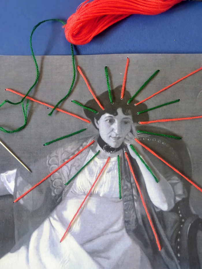 Atelier Broderie sur photo Musée des Beaux-Arts de Bordeaux Bordeaux