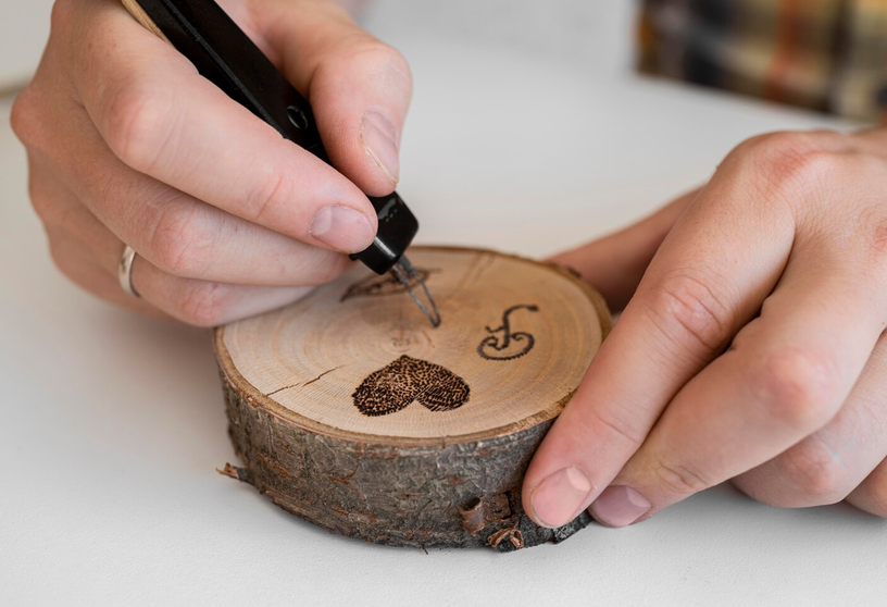 Atelier créatif Graver la matière Place du château Rochechouart