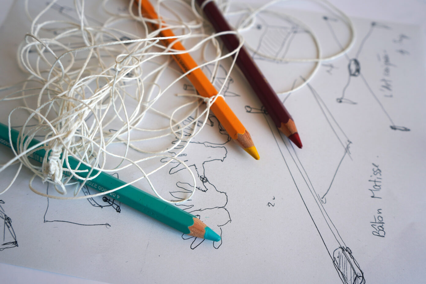 Atelier créatif On s’emmêle les crayons Place du château Rochechouart