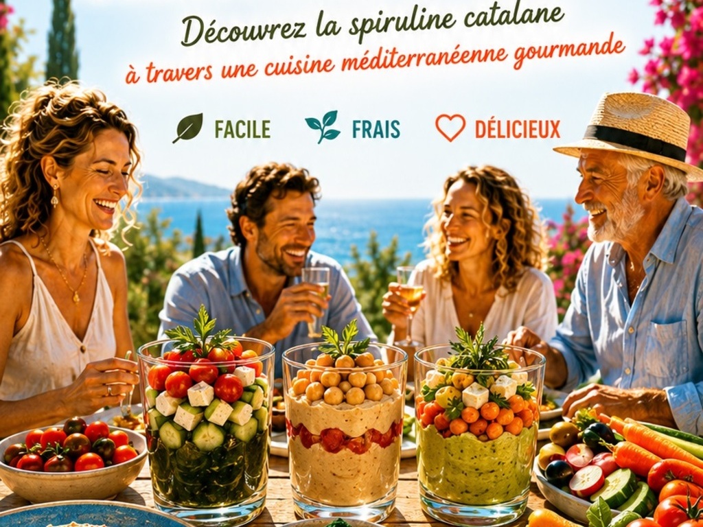 ATELIER CUISINE MÉDITERRANÉENNE SANS CUISSON À LA SPIRULINE  Torreilles
