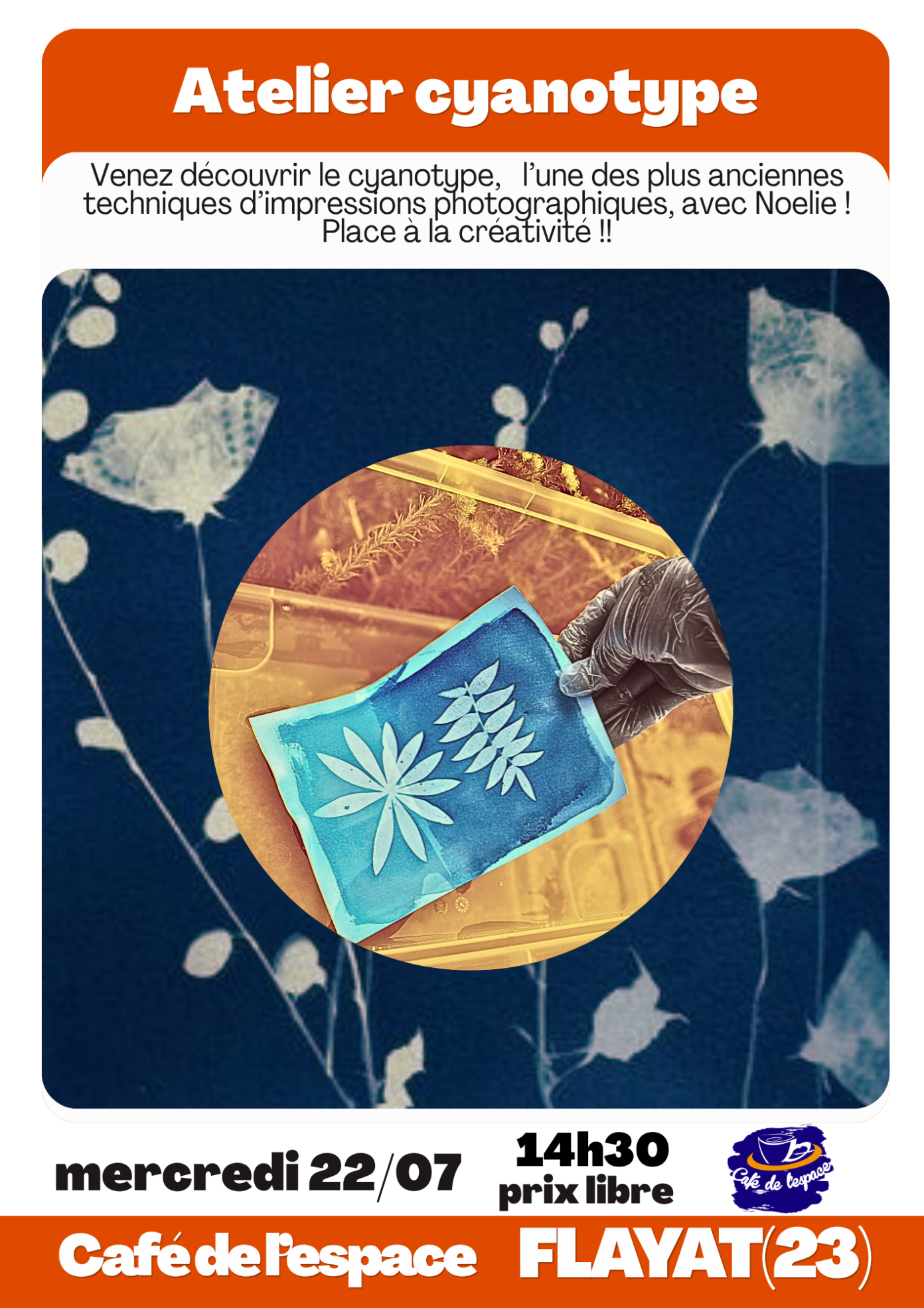 Atelier cyanotype  Flayat