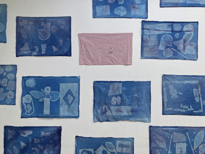 Atelier cyanotype, Les Petites Écuries, Nantes