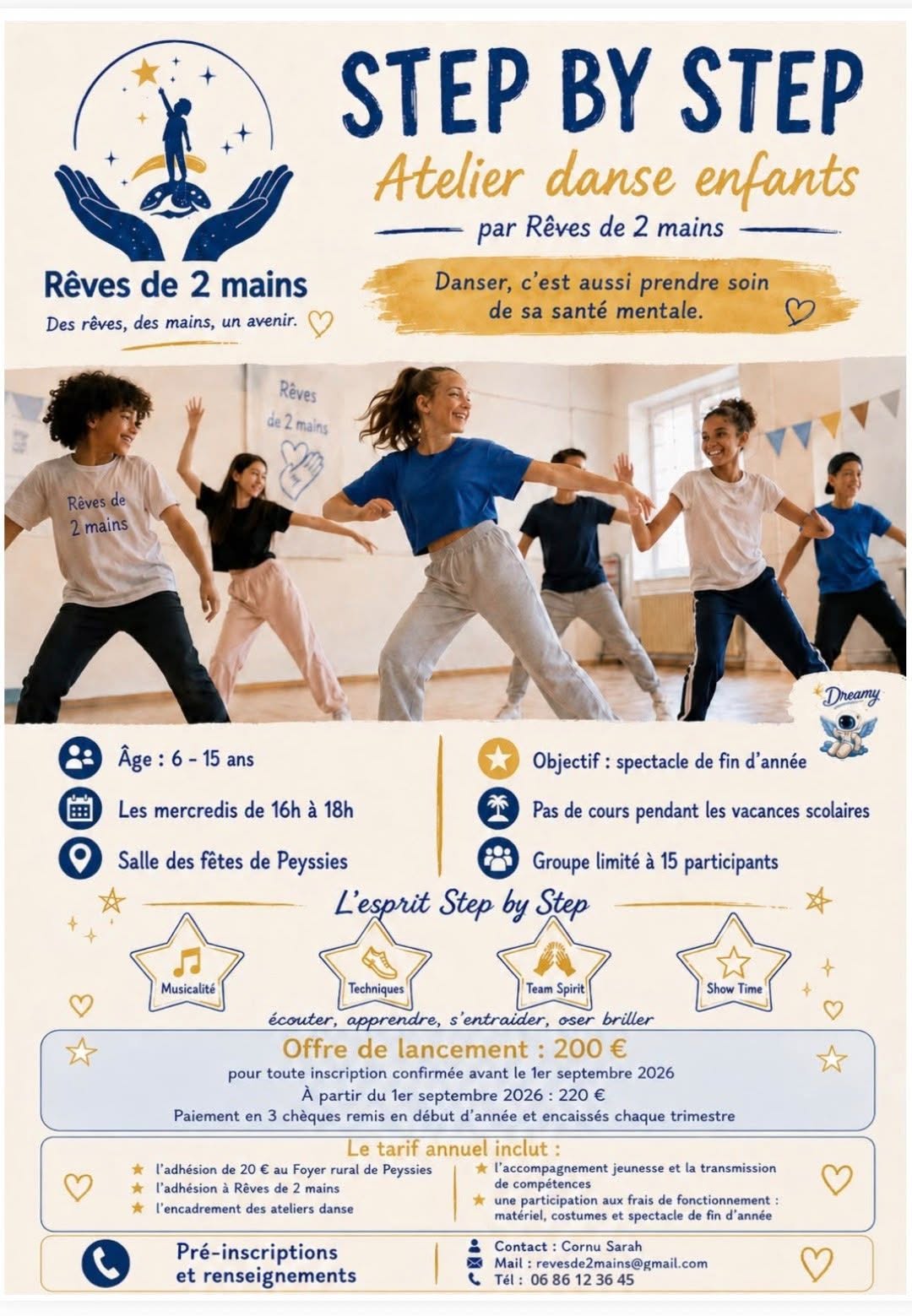 ATELIER DANSE ENFANTS 45 route des lacs Peyssies 2026-09-02