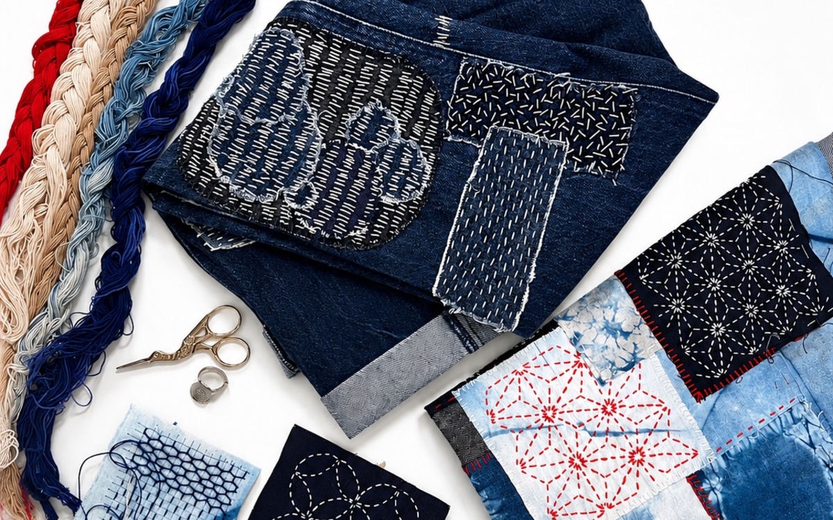 Atelier de broderie réparatrice Médiathèque Marguerite Yourcenar Paris