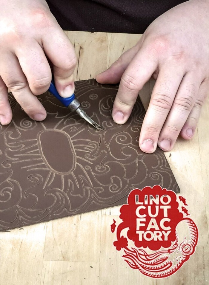 Atelier de linogravure "Grave tes initiales !" Archives municipales Libourne