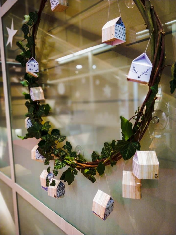 Atelier de Noël Couronne calendrier de l’Avent en duo (à partir de 9 ans)  Val-de-Moder