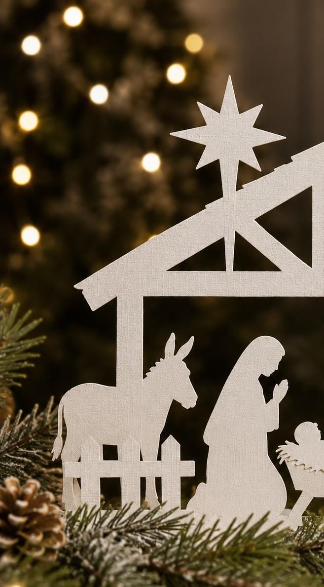 Atelier de Noël Crèche en papier découpé (Adulte)  Val-de-Moder