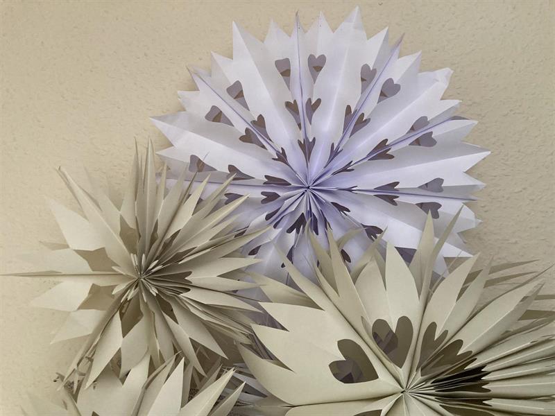Atelier de Noël Fabriquez des grandes étoiles en Noël en papier (adulte)  Val-de-Moder