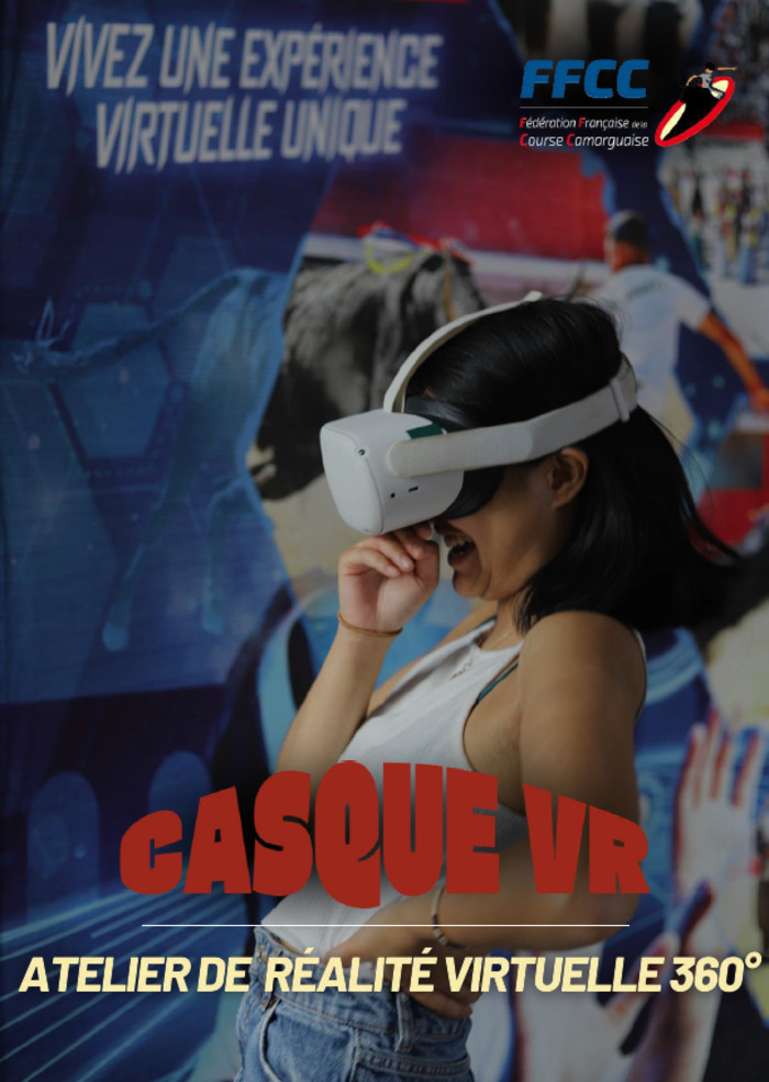 Atelier de réalité virtuelle 360°, Musée des cultures taurines, Nîmes