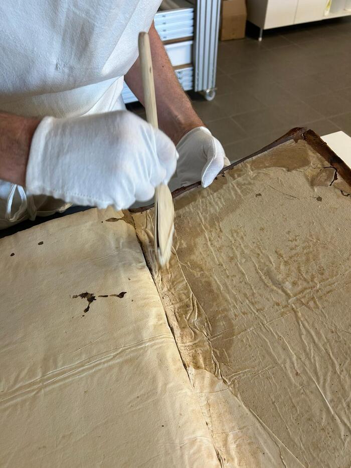 Atelier de restauration préventive, Archives départementales du Gard, Nîmes