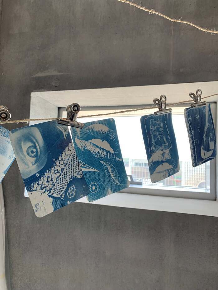 Atelier découverte d’une technique photographique : le cyanotype, Frac MÉCA, Bordeaux