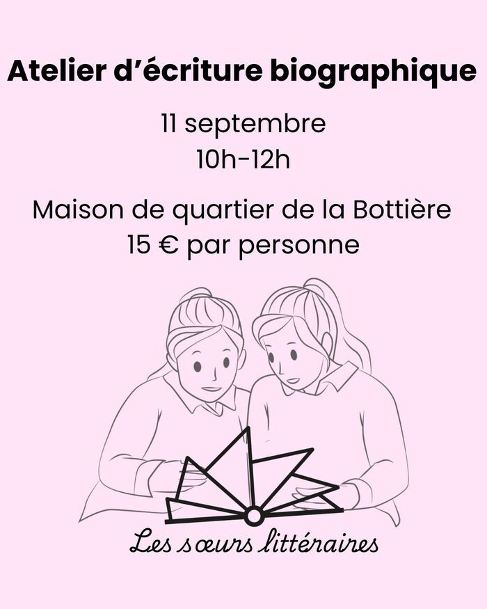 Atelier d&rsquo;écriture biographique Maison de quartier Bottière Nantes