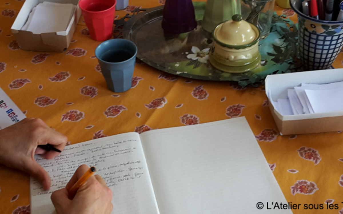 Atelier d'écriture Buissonnier L'Atelier sous les Toits  Paris