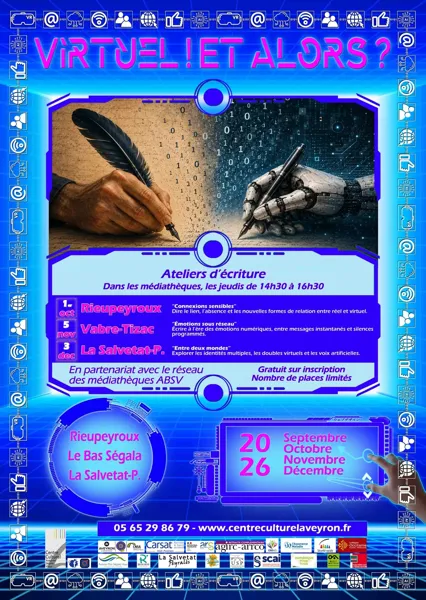 Atelier d&rsquo;écriture Vabre-Tizac  Le Bas Ségala