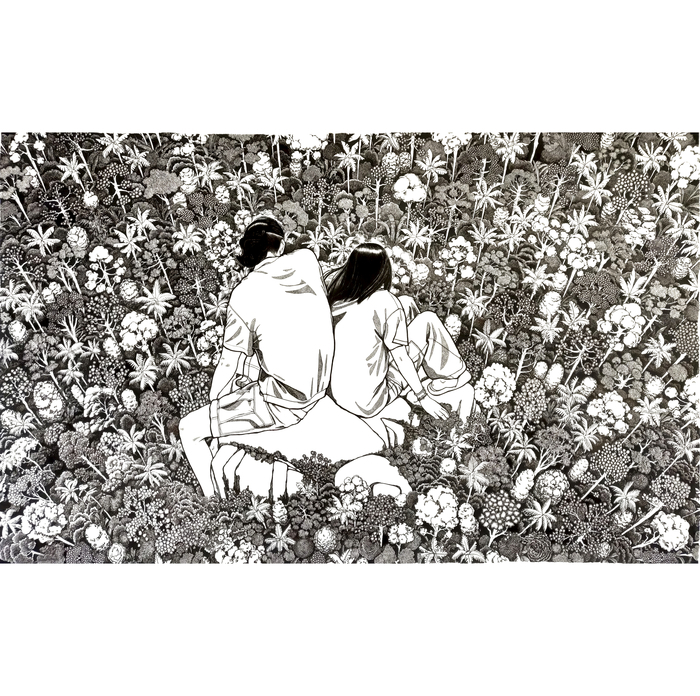 Atelier dessin « Primavera, lignes fertiles » avec Hitomi Takeda, Jardin antique méditerranéen, Balaruc-les-Bains