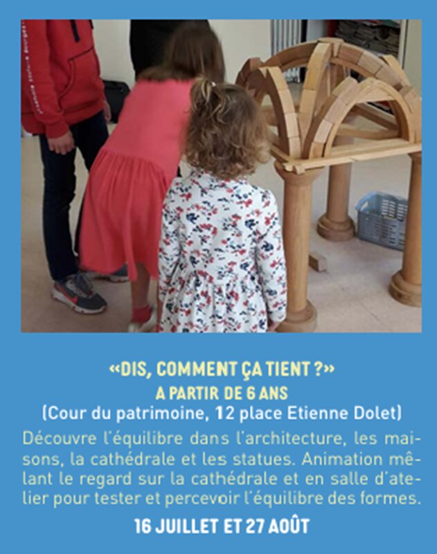 Atelier Dis comment ça tient ?  Bourges