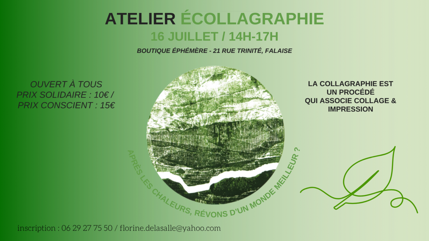 Atelier Ecollagraphie Falaise
